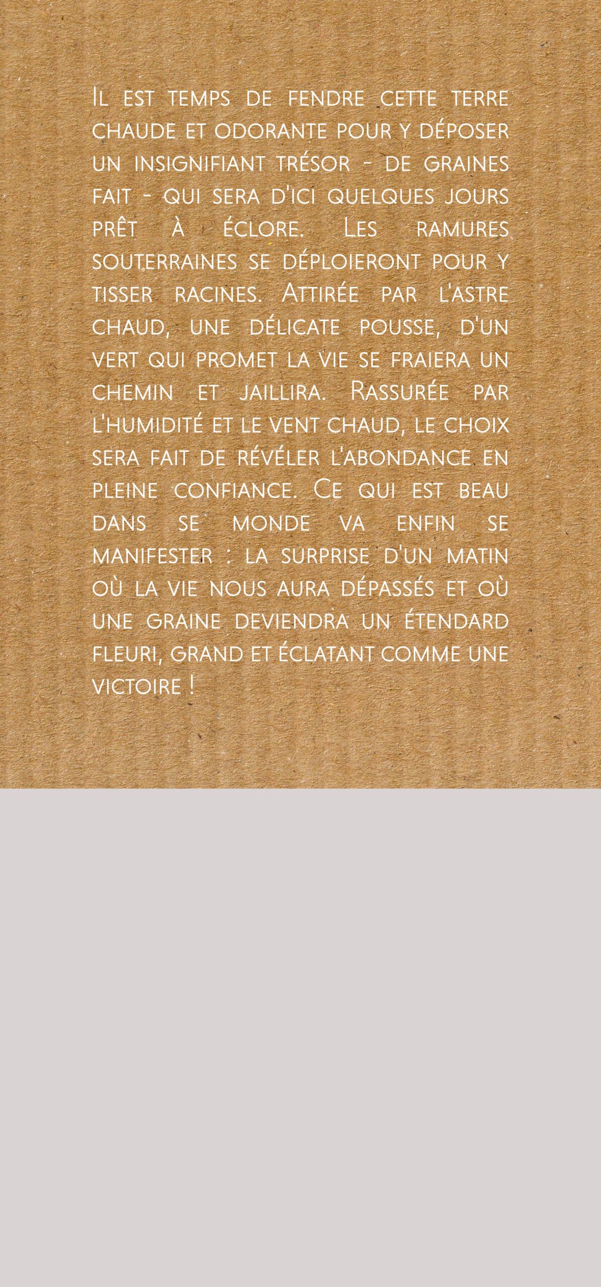 Un étendard de feuilles fait – Image 2