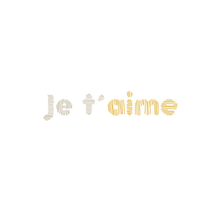 Je t'aime